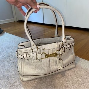 Coach Hampton Braided Satchel Tote